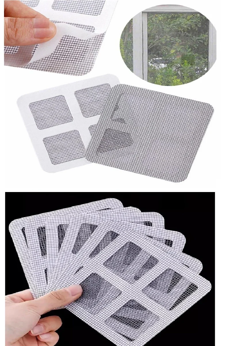 Banyo Gider Süzgeci 50 Adet Yapışkanlı Filtre, 10x10 cm