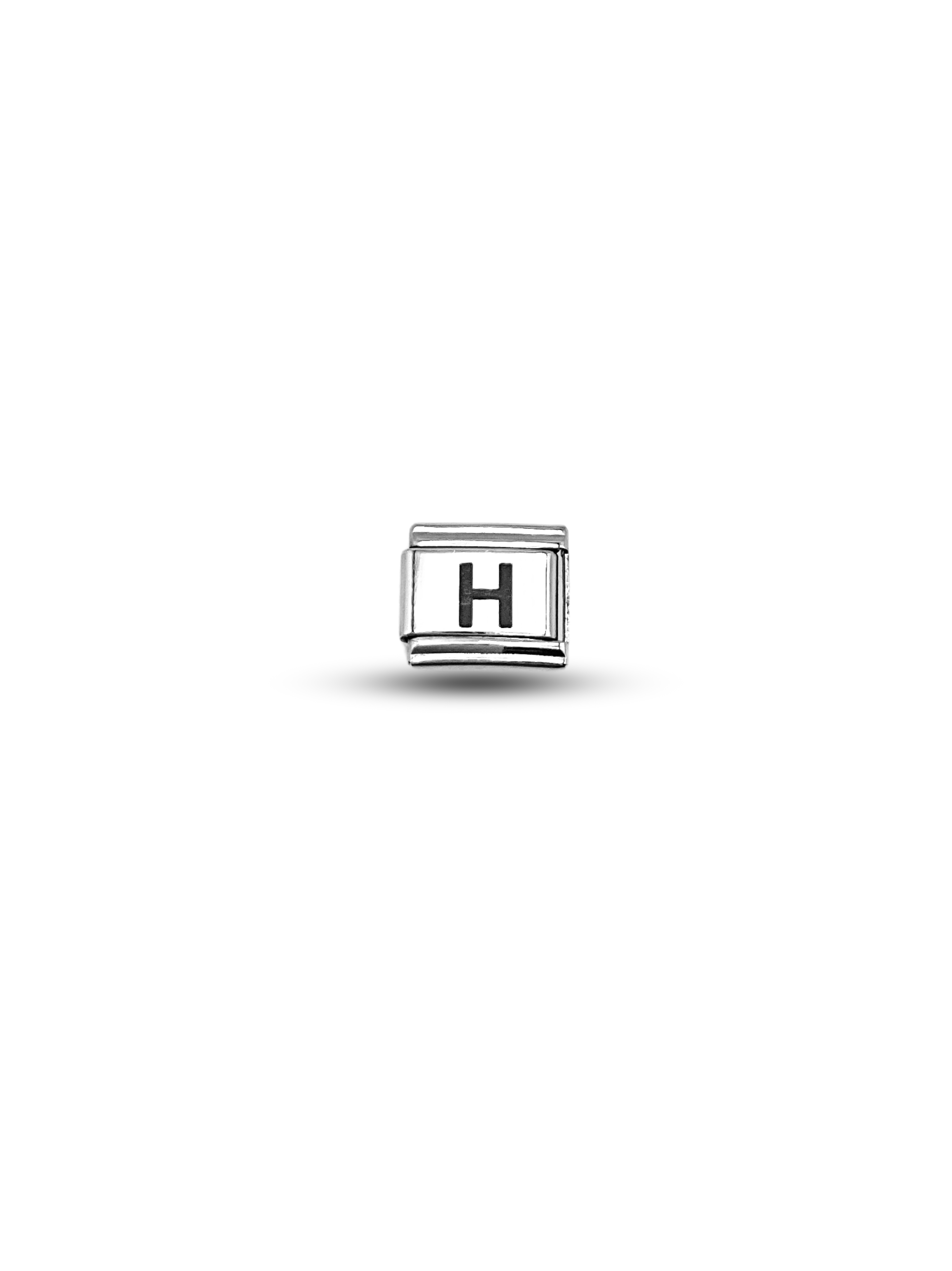H Harf Charm , Çelik Bileklik Aksesuarı , Kişiye Özel Harf Modülü , Minimal & Şık Tasarım