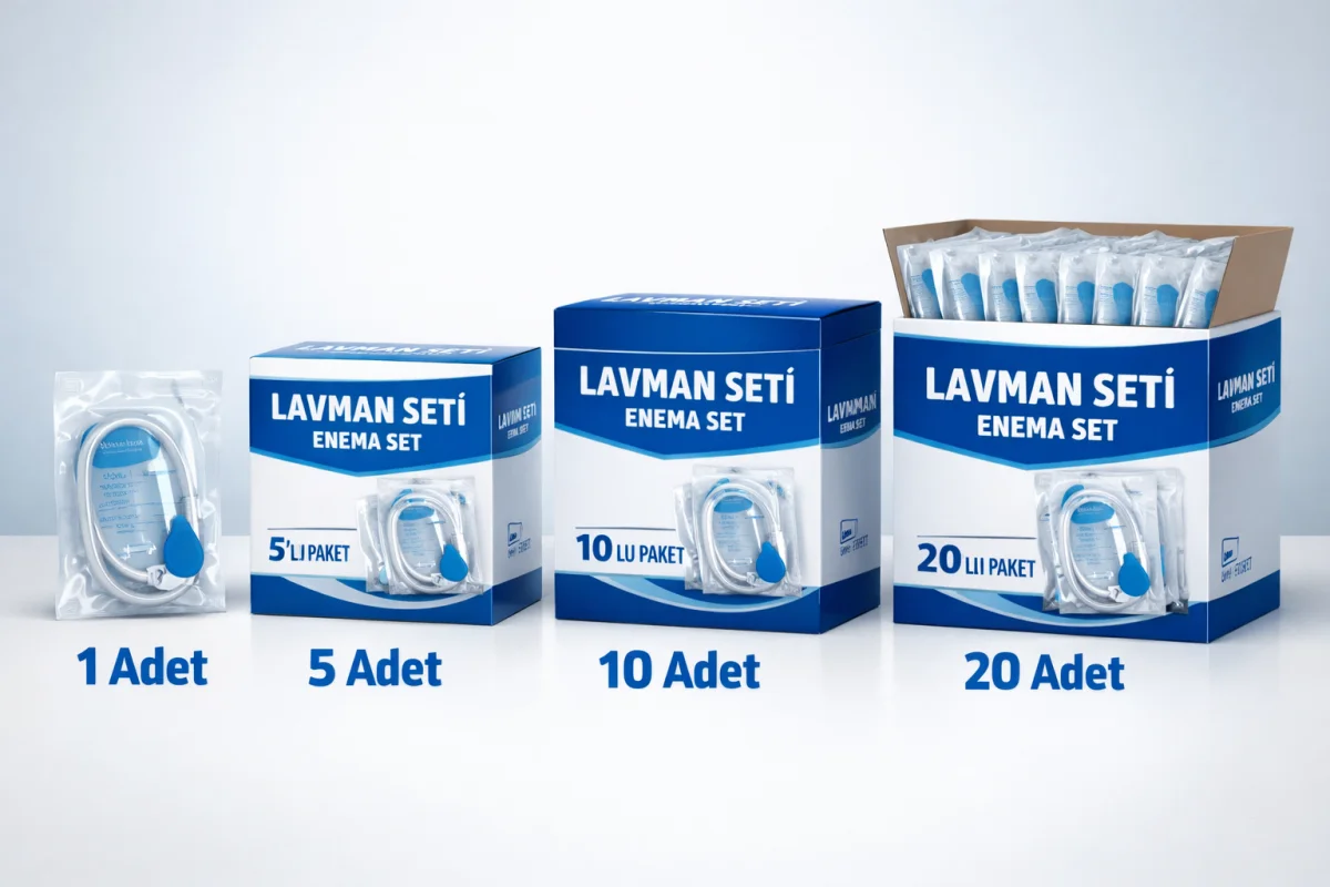 Lavman Seti Steril Kullanıma Uygun Enema Seti