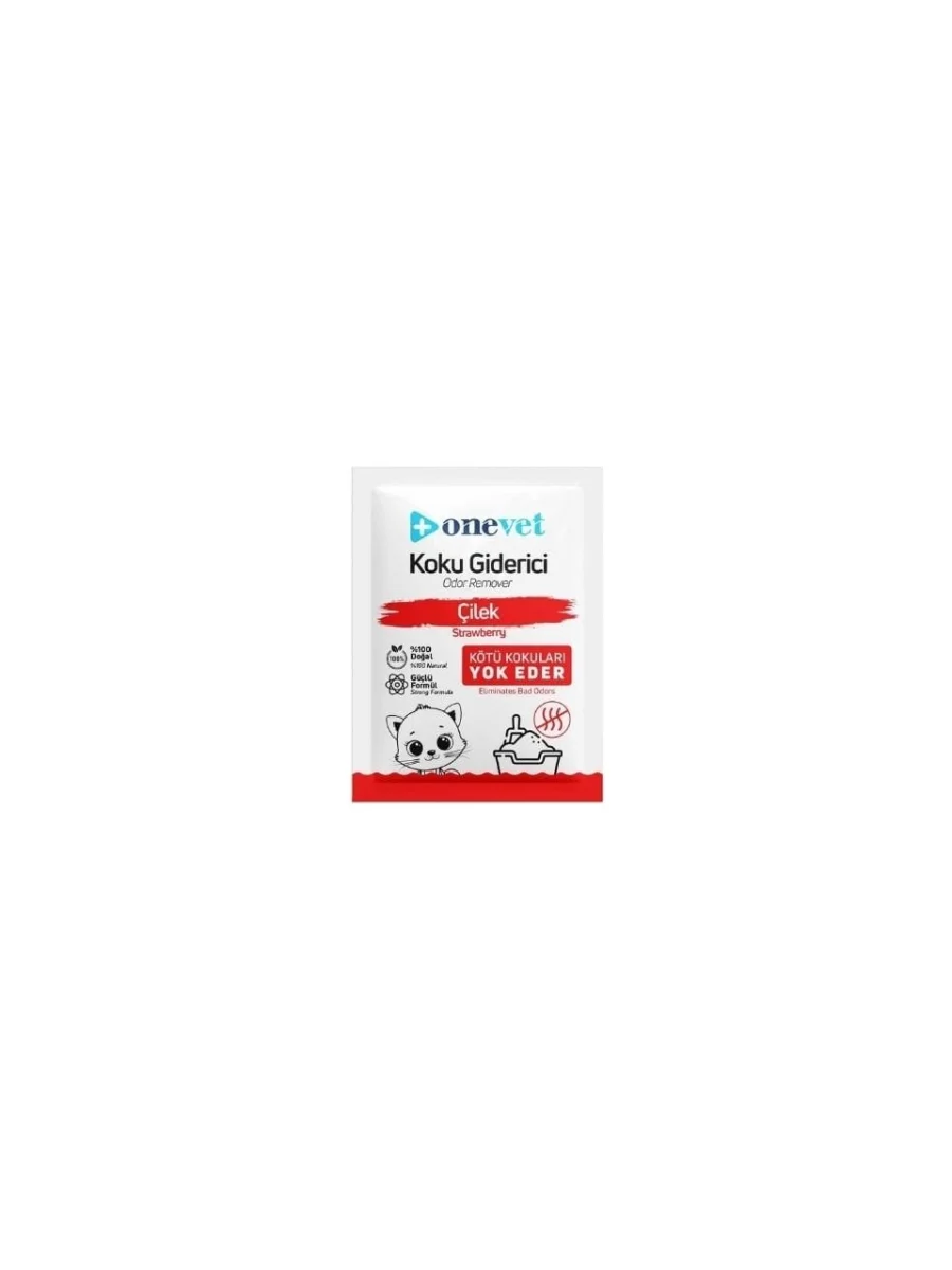 Onevet Kedi Kumu Koku Giderici 25 gr Çilek Kokulu