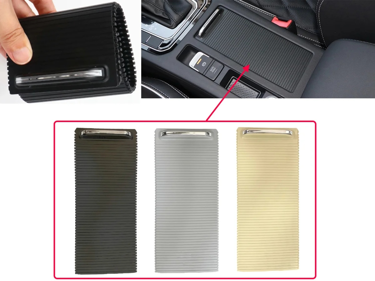 VOLKSWAGEN - SHARAN-TİGUAN-PASSAT B7-B8 KONSOL SÜRGÜ - GRİ M7951 OEM:3G0862531A / 3G0862531F