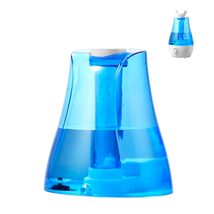 EZERE QTUM9 Çift Sprey Ultrasonik Hava Nemlendirici 3.5L Üst Su Haznesi