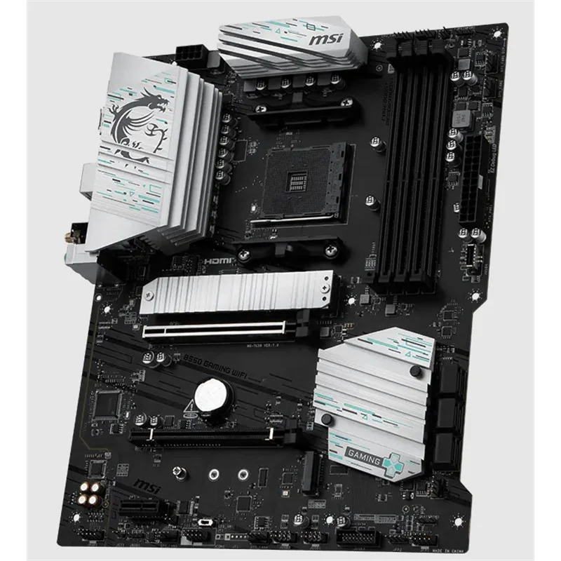 MSI B550 GAMING WIFI DDR4 4866MHZ 1XHDMI 1XDP 2XM.2 USB ATX AM4 (AMD AM4 5000/5000 G/4000 G /3000 SERİSİ İLE UYUMLU)