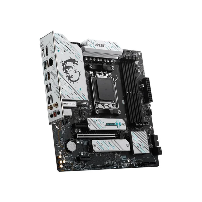 MSI B650M GAMING PLUS WIFI DDR5 6400MHZ 1XHDMI 1XDP 2XM.2 USB 3.2 AM5 MATX (AMD AM5 9000/8000/7000 SERİLERİ İLE UYUMLU)