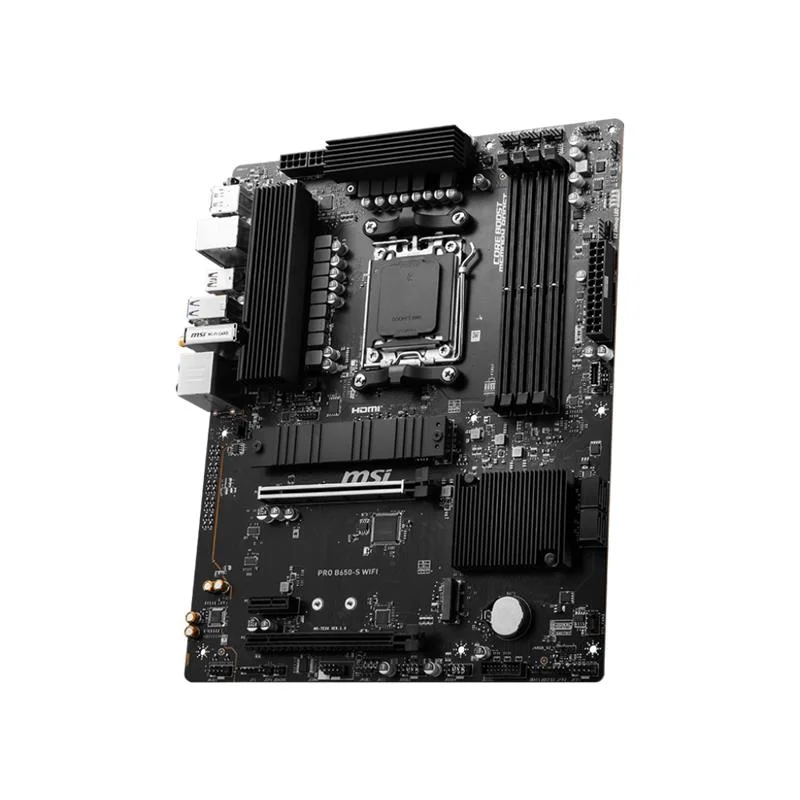 MSI PRO B650-S WIFI DDR5 7200MHZ 1XHDMI 1XDP USB 3.2 M.2 ATX AM5 (AMD AM5 9000/8000/7000 SERİLERİ İLE UYUMLU)