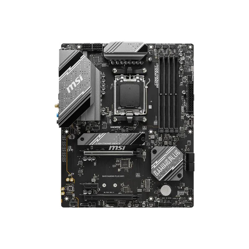 MSI B650 GAMING PLUS WIFI DDR5 6000MHZ 1XHDMI 1XDP 2XM.2 USB 3.2 ATX AM5 (AMD AM5 9000/8000/7000 SERİLERİ İLE UYUMLU)