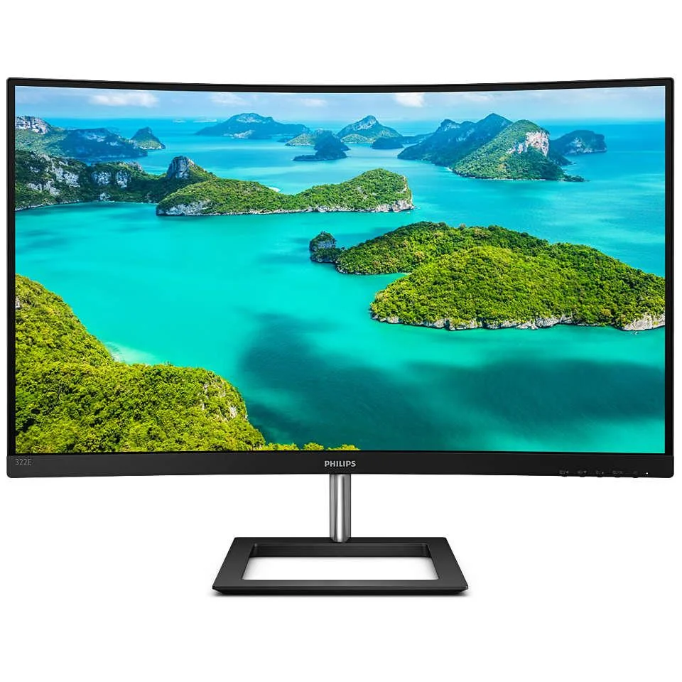 31.5  322E1C/00 4MS 75MHZ 1XVGA 1XHDMI 1XDP FHD 1920X1080 CURVED VESA SİYAH