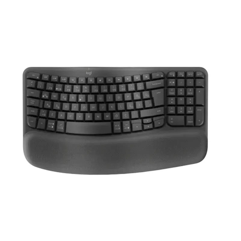 WAVE KEYS KABLOSUZ ERGONOMİK KLAVYE GRİ 920-012311