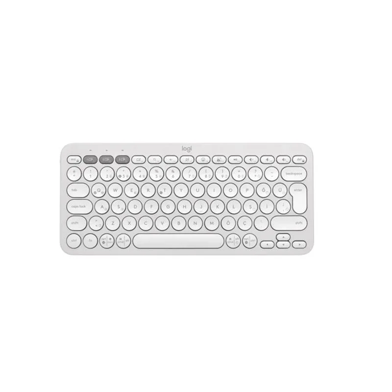 K380S  2 ÇOKLU CİHAZ ÖZELLİKLİ BLUETOOTH TÜRKÇE Q KLAVYE BEYAZ 920-011860