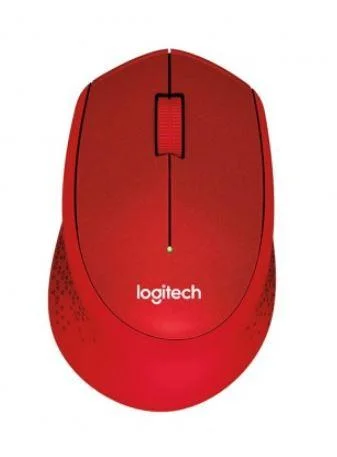 M330 SESSİZ KABLOSUZ USB OPTİK MOUSE KIRMIZI 910-004911