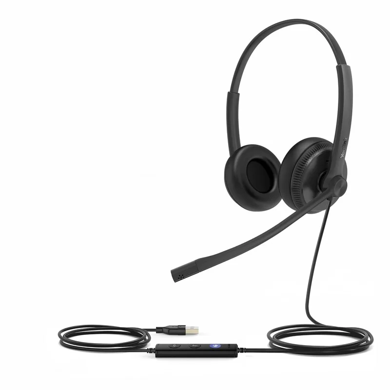 YEALINK UH34 TEAMS UYUMLU ÇİFT TARAFLI TAÇLI USB KULAKLIK
