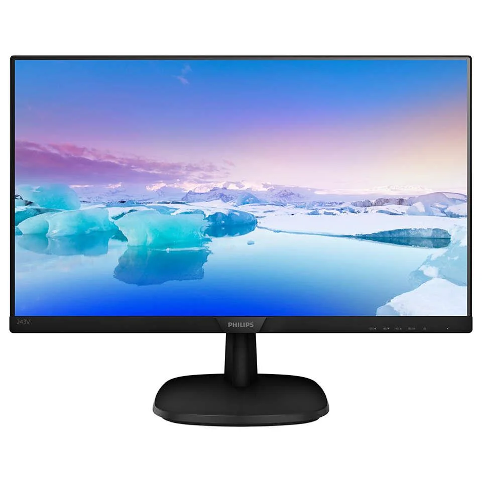23.8  243V7QJABF/00 IPS 4MS 75MHZ 1XVGA 1XHDMI 1XDP FHD 1920X1080 HOPARLÖR FLICKER-FREE VESA SİYAH