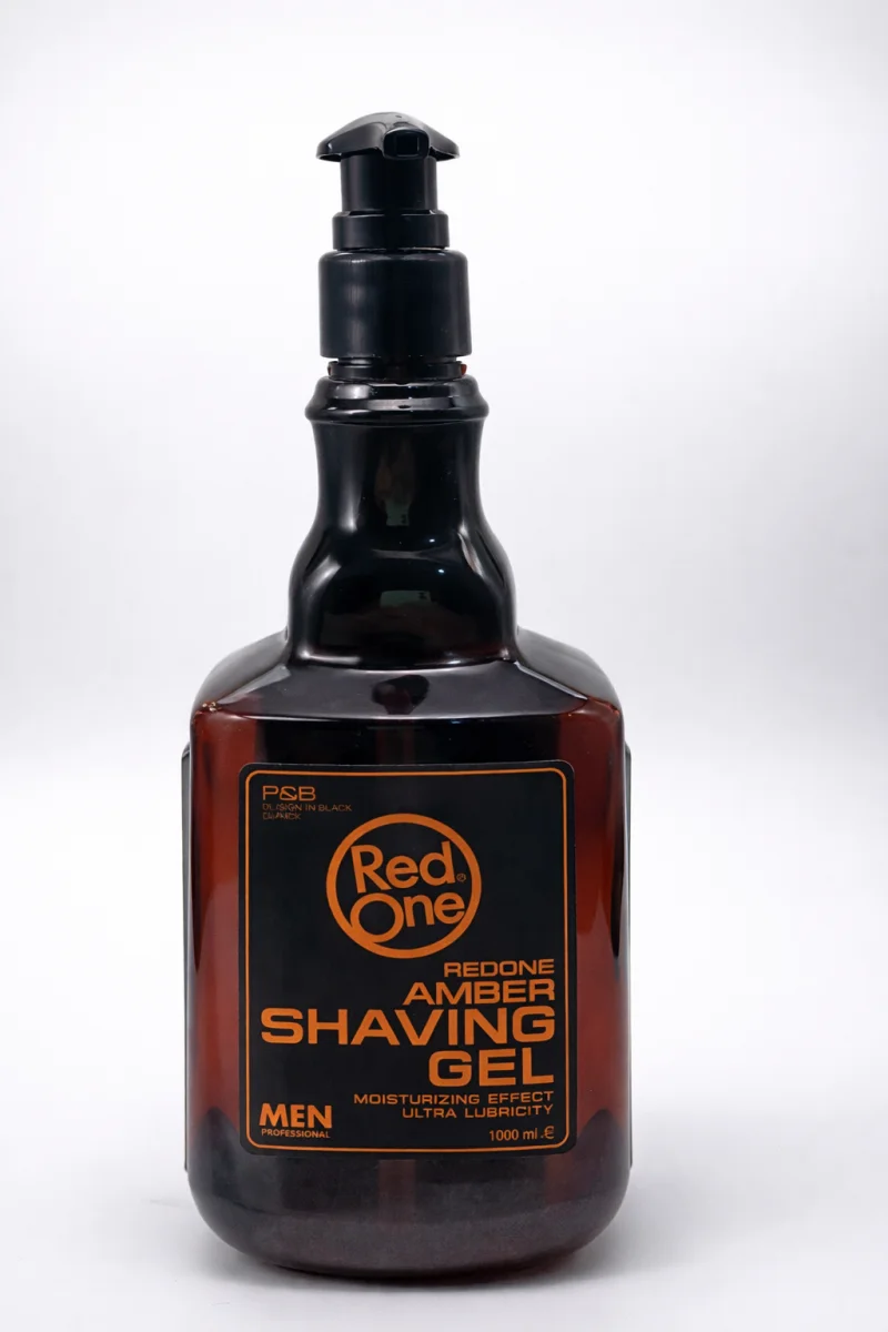 Redone Amber Shaving Gel 1000 ml Erkek Tıraş Jeli Nemlendirici Kayganlaştırıcı Profesyonel Kullanım
