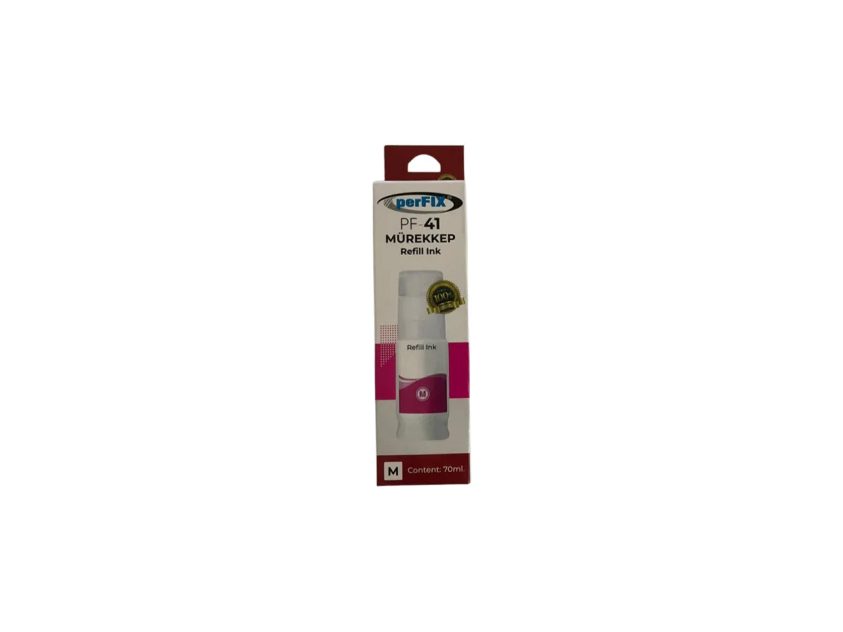 perFIX Canon  PF GI-41M  Kırmızı Şişeli  Mürekkep 70ml
