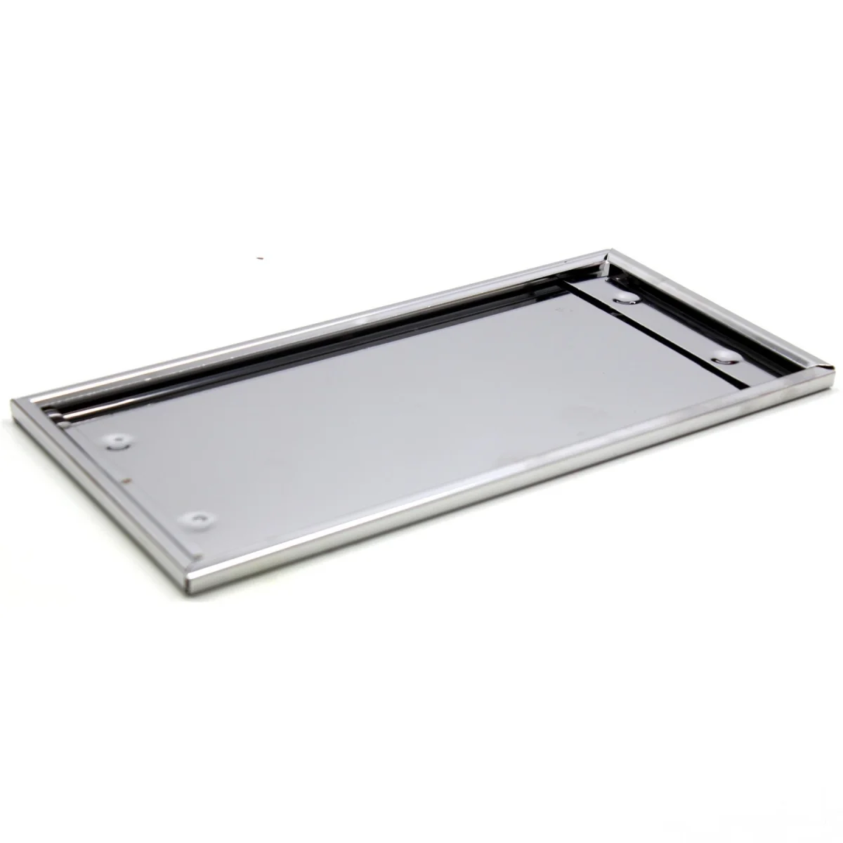 Kare Krom Plakalık Motosiklet Plakalığı 25x16cm