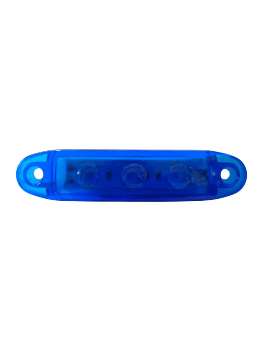 Mavi Parmak Led Dorse Lamba 3 Ledli 9cm 12-24V