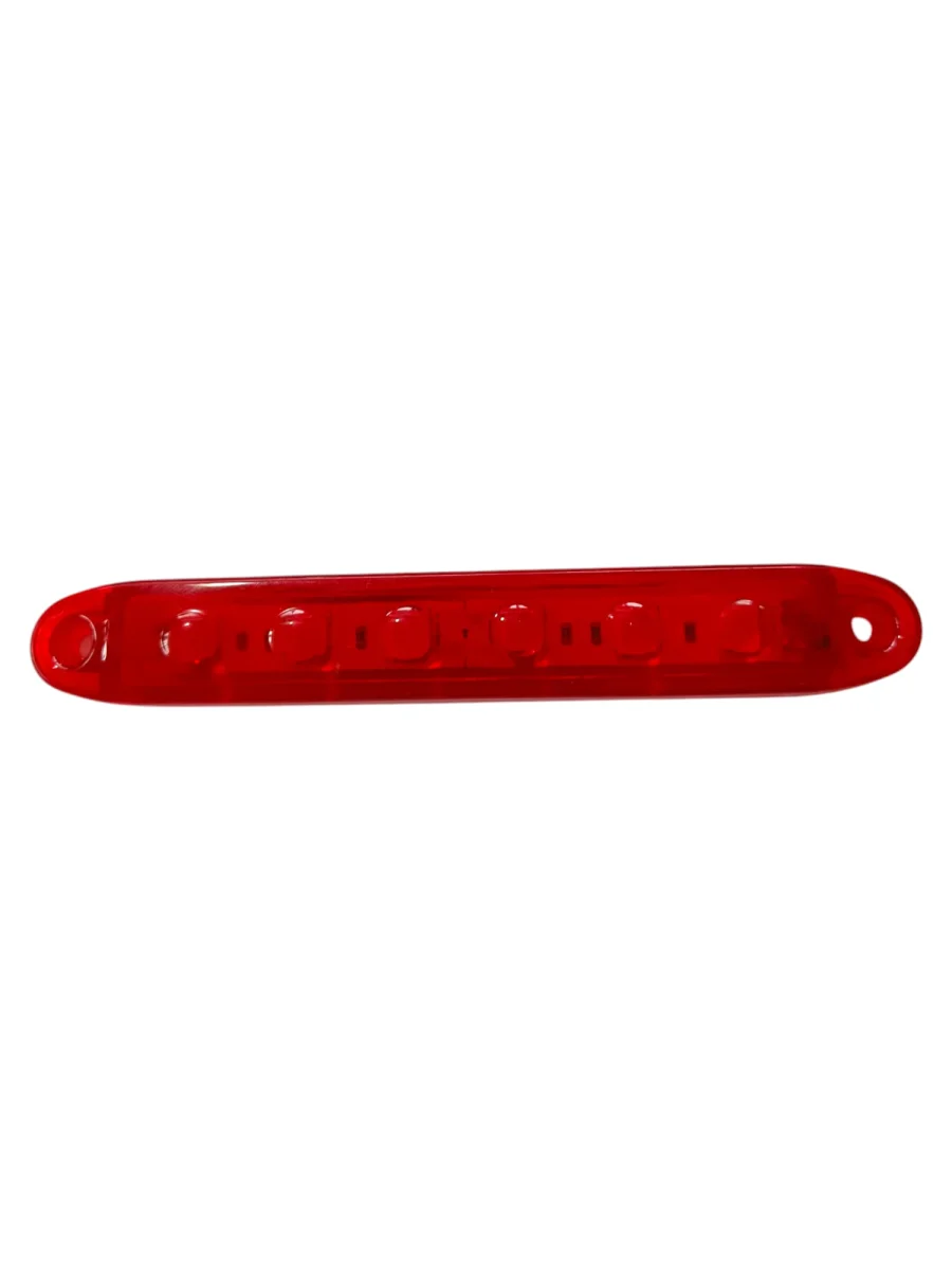 Kırmızı Parmak Led Dorse Lamba 6 Ledli 13.5 cm 12-24V