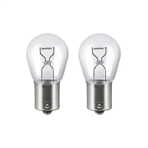 Super Light BA15D 94 S25 21W 12V Halojen Fren Sinyal Ampulü Çift Duy 2 Adet Sarı