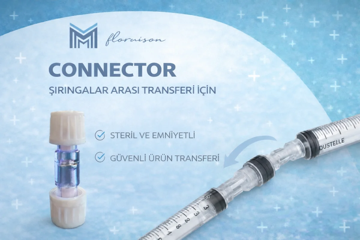 Enjektör Connector Bağlantı Aparatı Uyumlu Ara Parça Konnektör 2 Adet