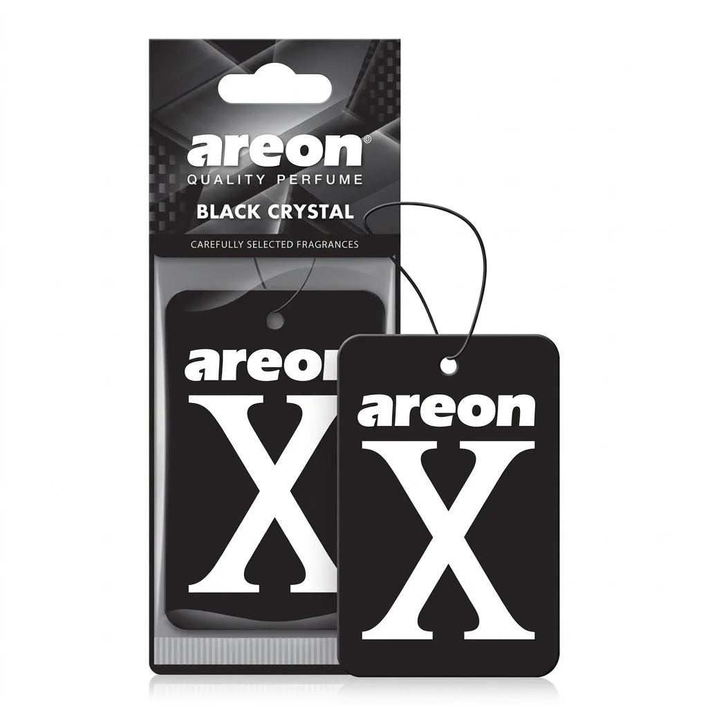 Areon X Black Crystal Oto Araç Kokusu Siyah