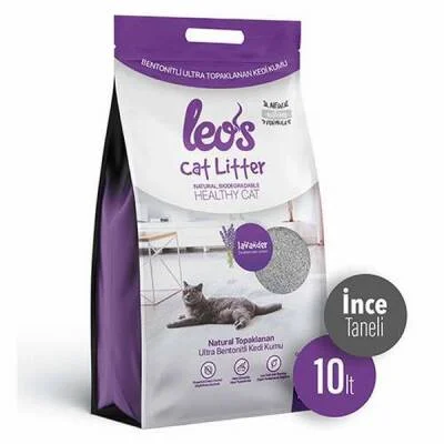 Cat Litter Lavanta Kokulu İnce Taneli Kedi Kumu 2x10 Lt