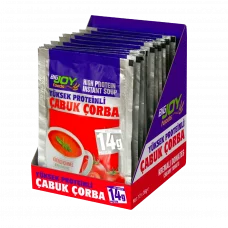 Proteinli Çabuk Çorba 30 Gr Kremalı Domates 12 Adet