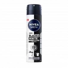 Men Sprey Deodorant Black White Invisible Original 150 ml