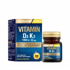 D3K2 Vitamin 1000 IU 120 Tablet
