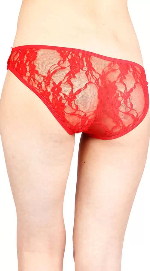 Kırmızı Şerit Detaylı Seksi Külot BRF1139