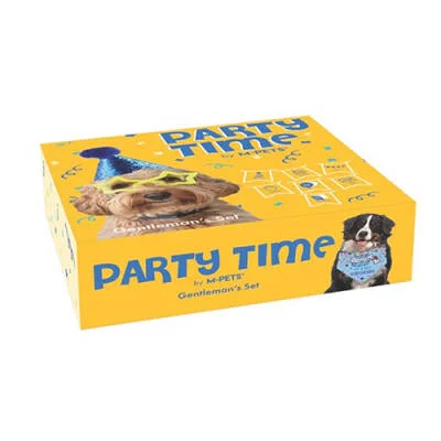 Party Time Erkek Köpekler İçin Doğum Günü Seti 20x20x7 Cm