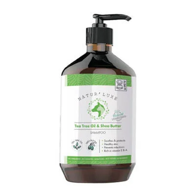 Naturluxe Çay Ağacı ve Karite Yağlı Köpek Şampuanı 500 Ml