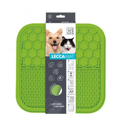 Lecca Kedi ve Köpekler İçin Yavaş Beslenme Ödül Matı Large Yeşil 30x30 Cm