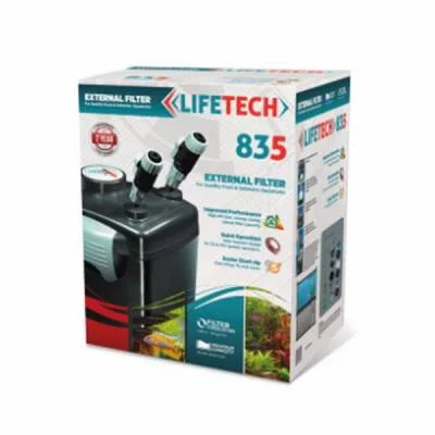 835 Akvaryum Dış Filtre Siyah Kova İçi Dolu 1000 L/H