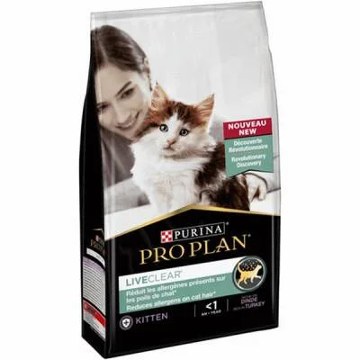Liveclear Hindili Alerjen Azaltan Yavru Kedi Maması 1,4 Kg