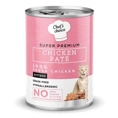 Pate Chicken Kitten Tavuklu Tahılsız Yavru Kedi Konservesi 24 Adet 400 Gr