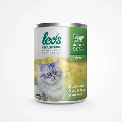 Sığır Etli Pate Yetişkin Kedi Konservesi 24 Adet 400 Gr