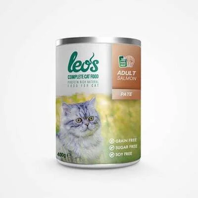 Somon Balıklı Pate Yetişkin Kedi Konservesi 6 Adet 400 Gr