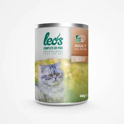 Somon Parça Etli Soslu Yetişkin Kedi Konservesi 12 Adet 400 Gr