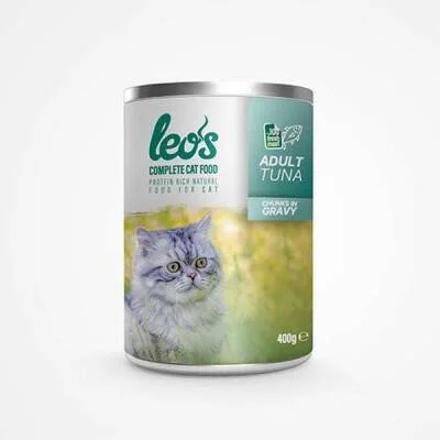 Ton Balıklı Parça Etli Soslu Yetişkin Kedi Konservesi 12 Adet 400 Gr