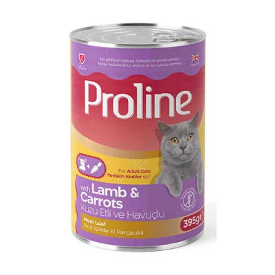 Kuzu Etli ve Havuçlu Pate Yetişkin Kedi Konservesi 395 Gr