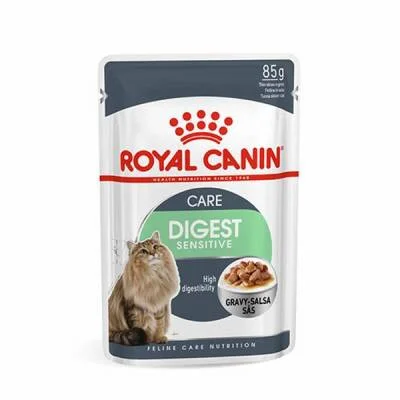 Digest Sensitive Gravy Pouch Yetişkin Kedi Konservesi 6 Adet 85 Gr