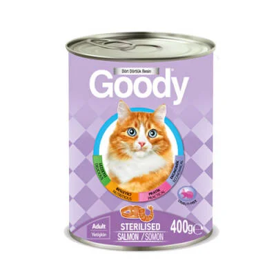 Somonlu Kısırlaştırılmış Kedi Konservesi 400 Gr