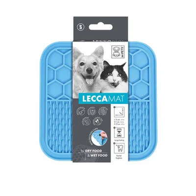 Lecca Kedi ve Köpekler İçin Yavaş Beslenme Ödül Matı Small Mavi 15x15 Cm