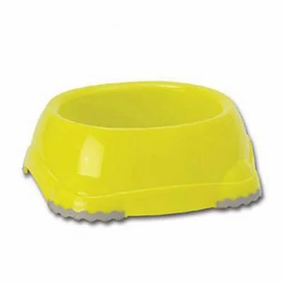 Smart Plastik Kedi Mama Su Kabı Sarı 210 Ml