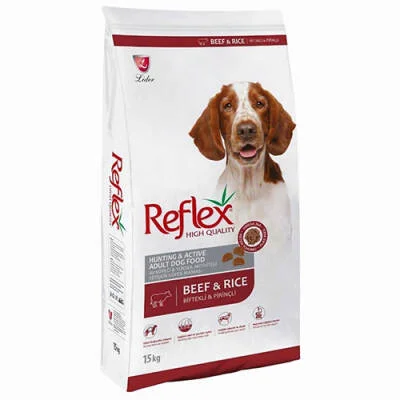 High Energy Biftekli ve Pirinçli Yetişkin Köpek Maması 15 Kg
