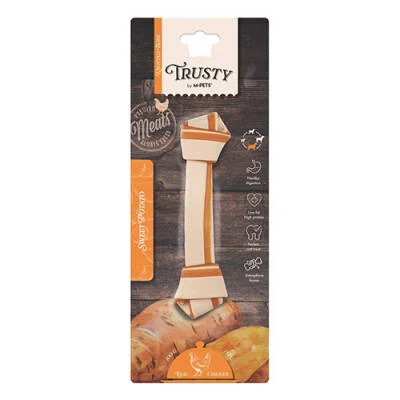 Trusty Tavuklu Tatlı Patatesli Kemik Köpek Ödülü 100 Gr 20,3 Cm