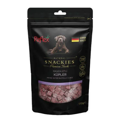 Snackies Natural Kuzu Etli Küp Tahılsız Köpek Ödülü 80 gr