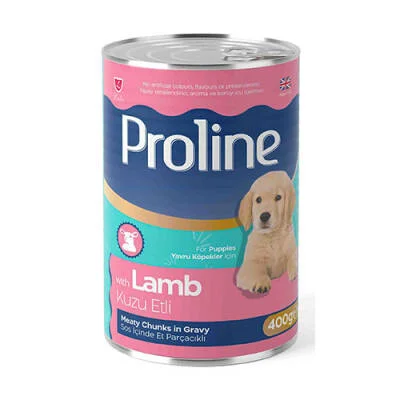 Kuzu Etli Gravy Yavru Köpek Konservesi 12 Adet 400 Gr