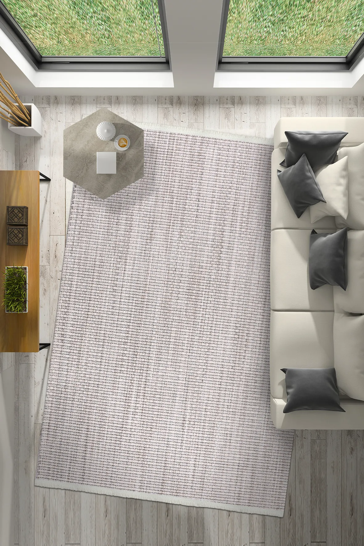 YoudayHomeCollection TUNA Model Halı 160X300