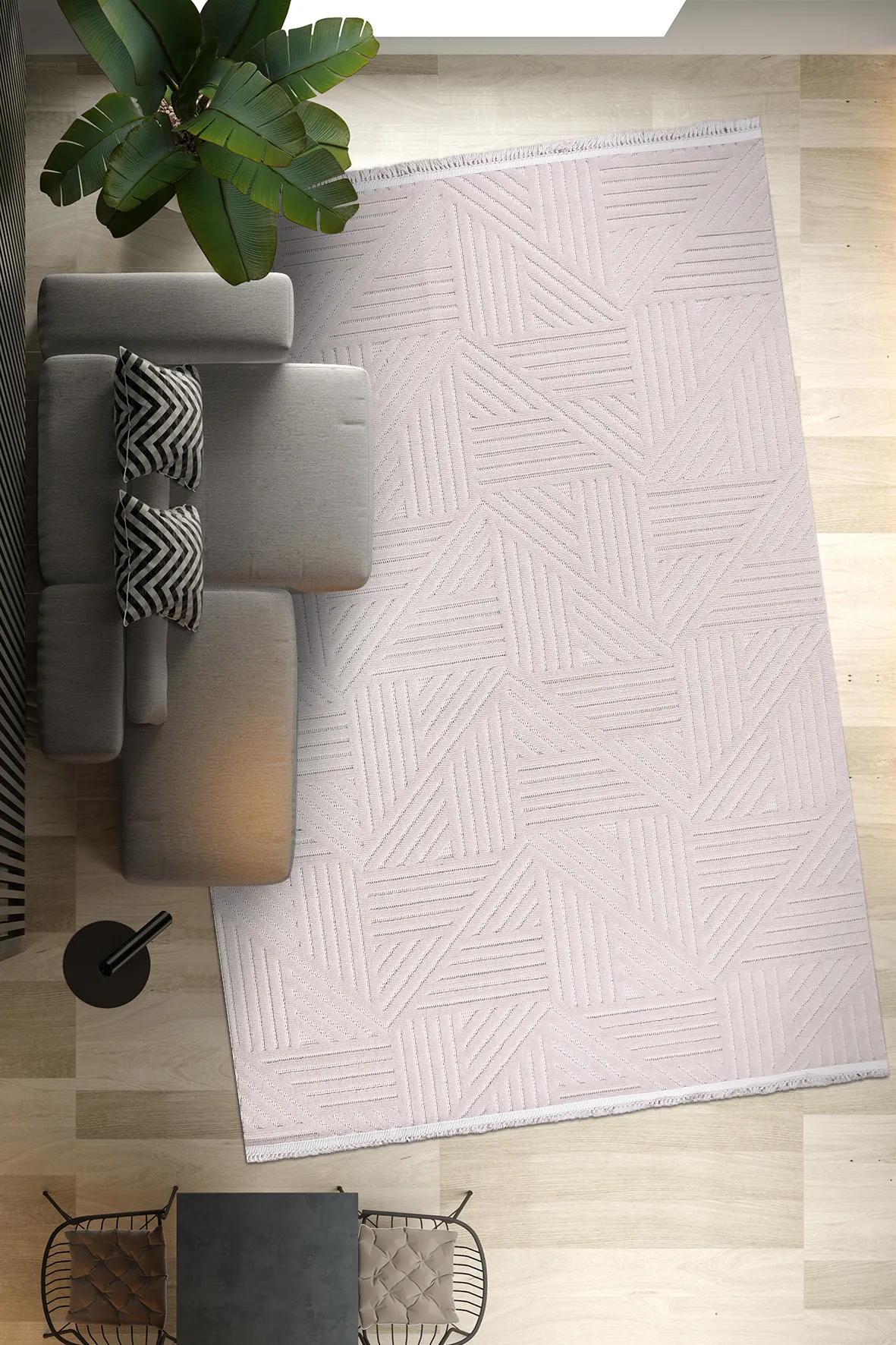 YoudayHomeCollection TİGANA Model Halı 160X235